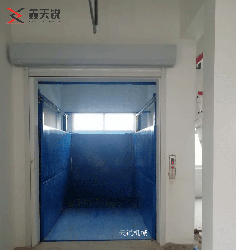 神农架上货专用导轨式升降货梯